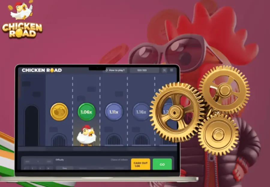 Chicken cross road game